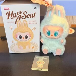 Pop Mart Labubu Mint Green Stuffed Animal